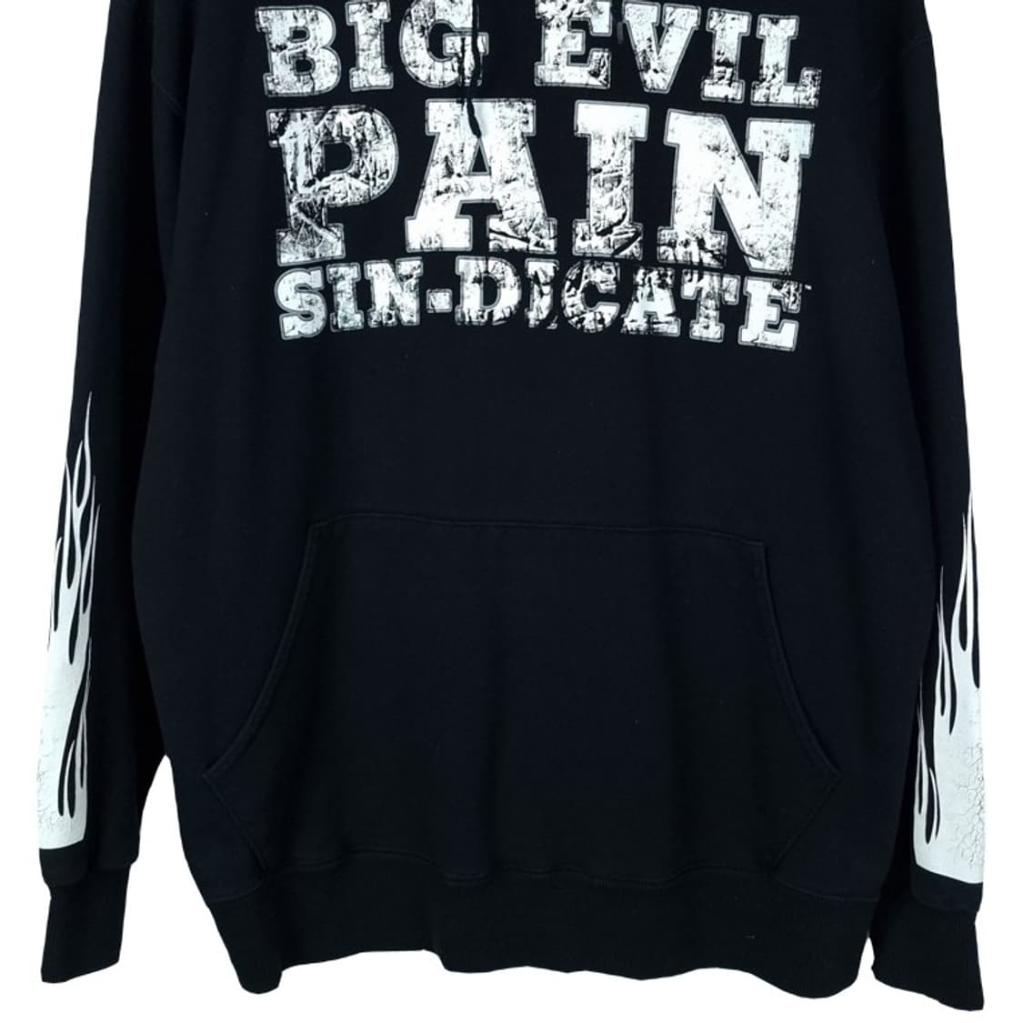 [WWE] 레슬링 오버핏 후드티 블랙 M17436 상품이미지5