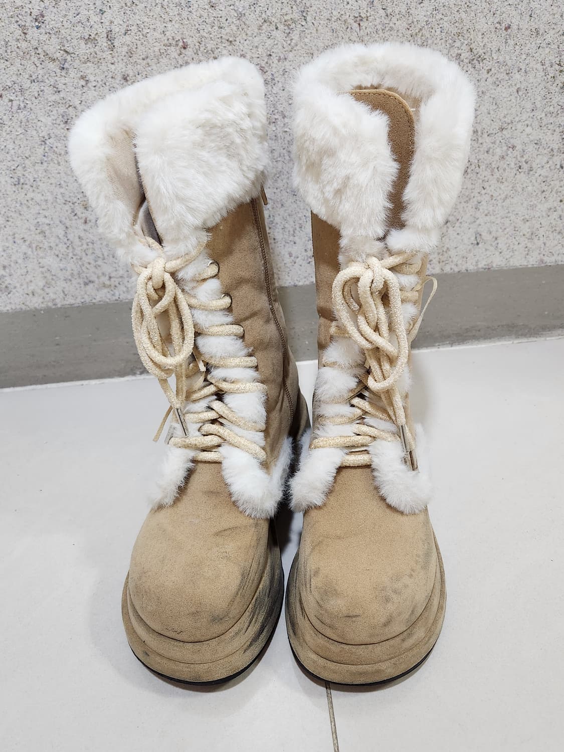 루루서울 윈터 엔젤 퍼 부츠 230 상품이미지10