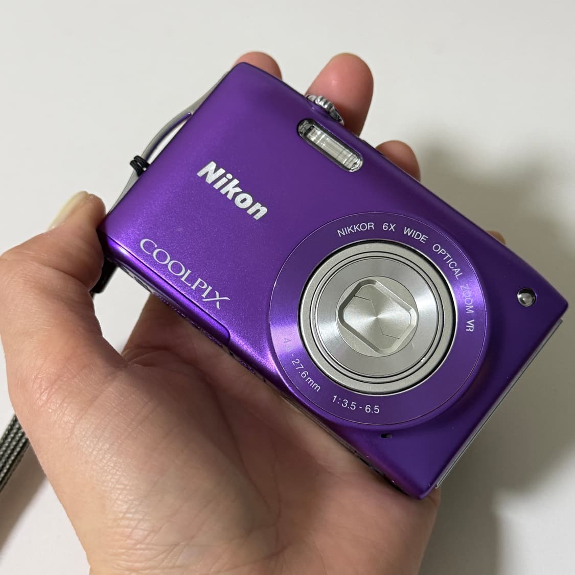 니콘 쿨픽스 s3300 빈티지 디카 디지털카메라 퍼플 상품이미지2