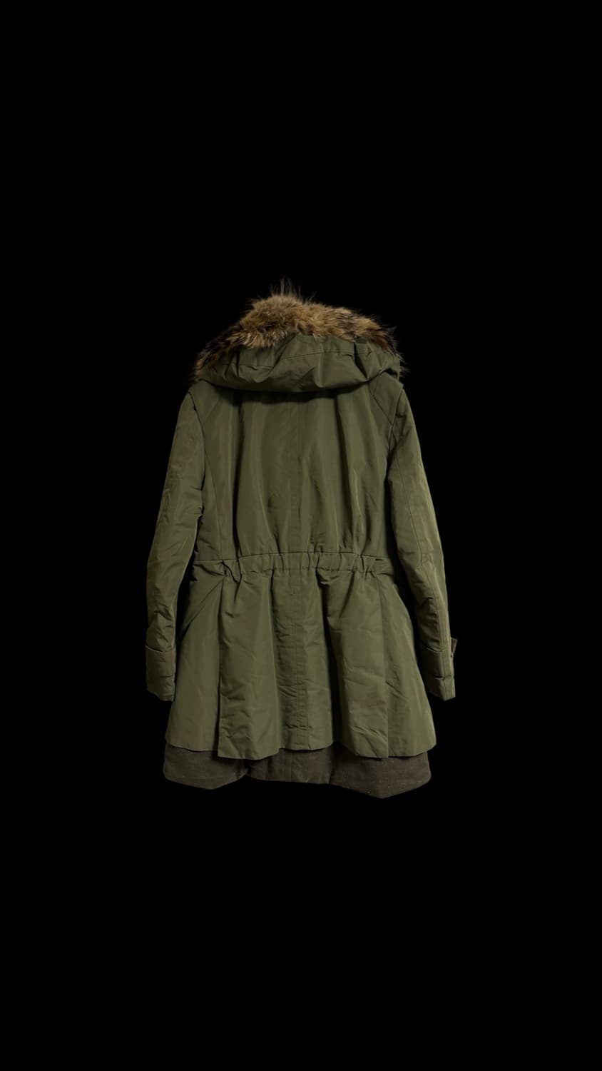 시스템 퍼 트리밍 후드 다운 점퍼 상품이미지2