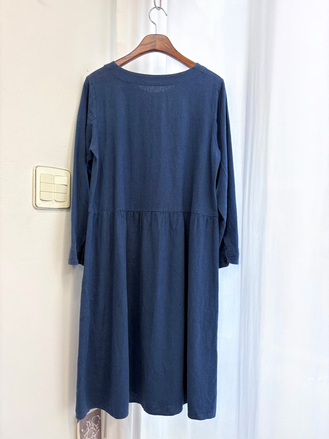 samansa mos2 린넨 코튼 모리걸 롱 원피스 JPN 상품이미지4