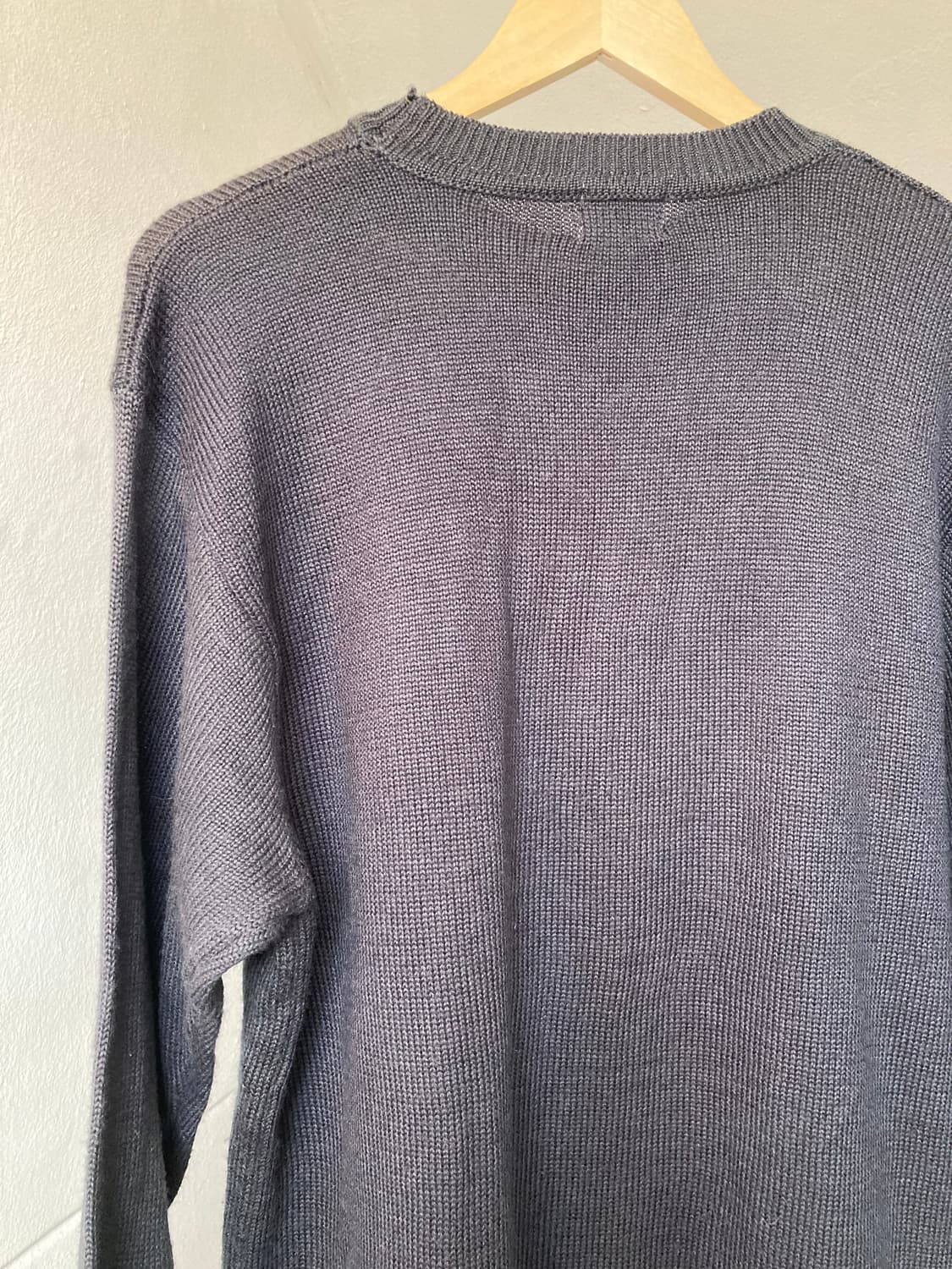 빈티지 자수 그레이 니트 상품이미지6