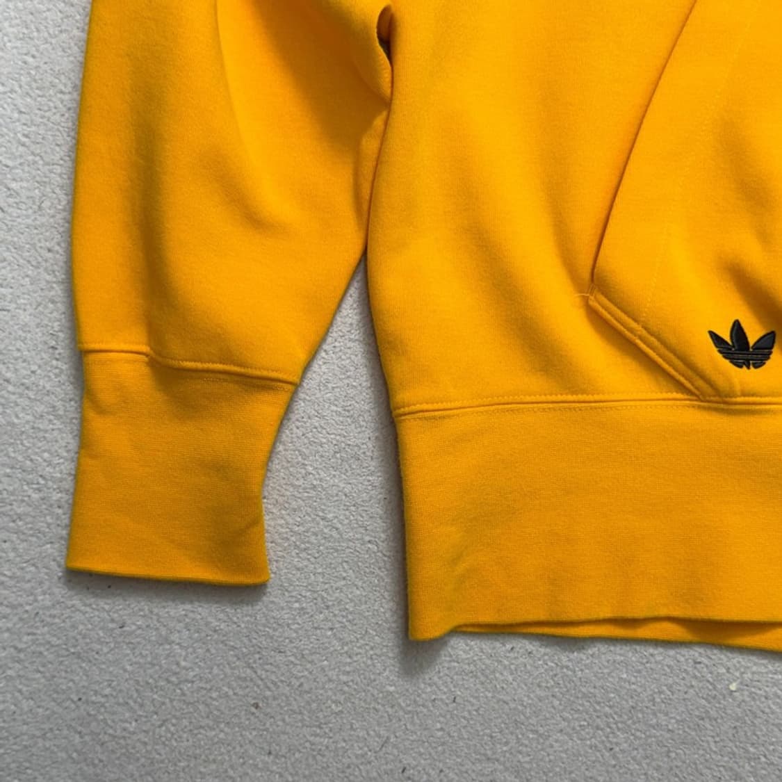 아디다스 오리지널스 뉴클래식 트레포일 후드 티셔츠 옐로우 S 상품이미지4