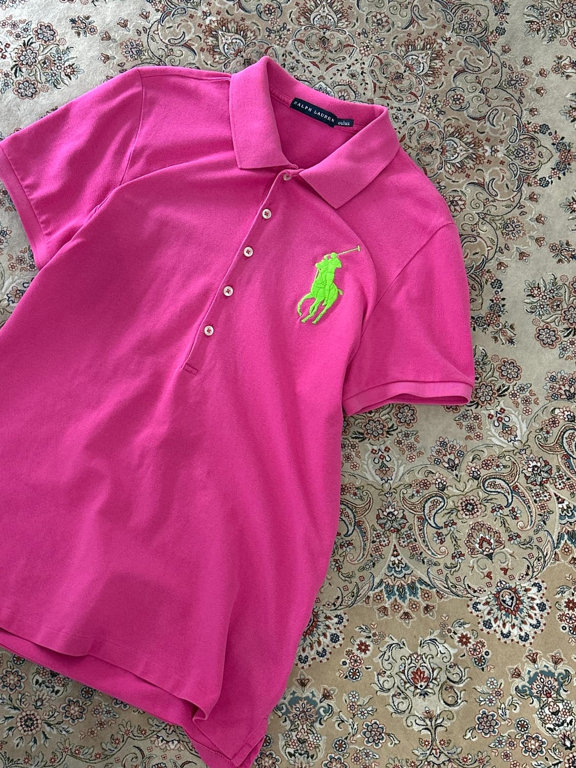 랄프로렌 핑크 빅포니 카라티  상품이미지4