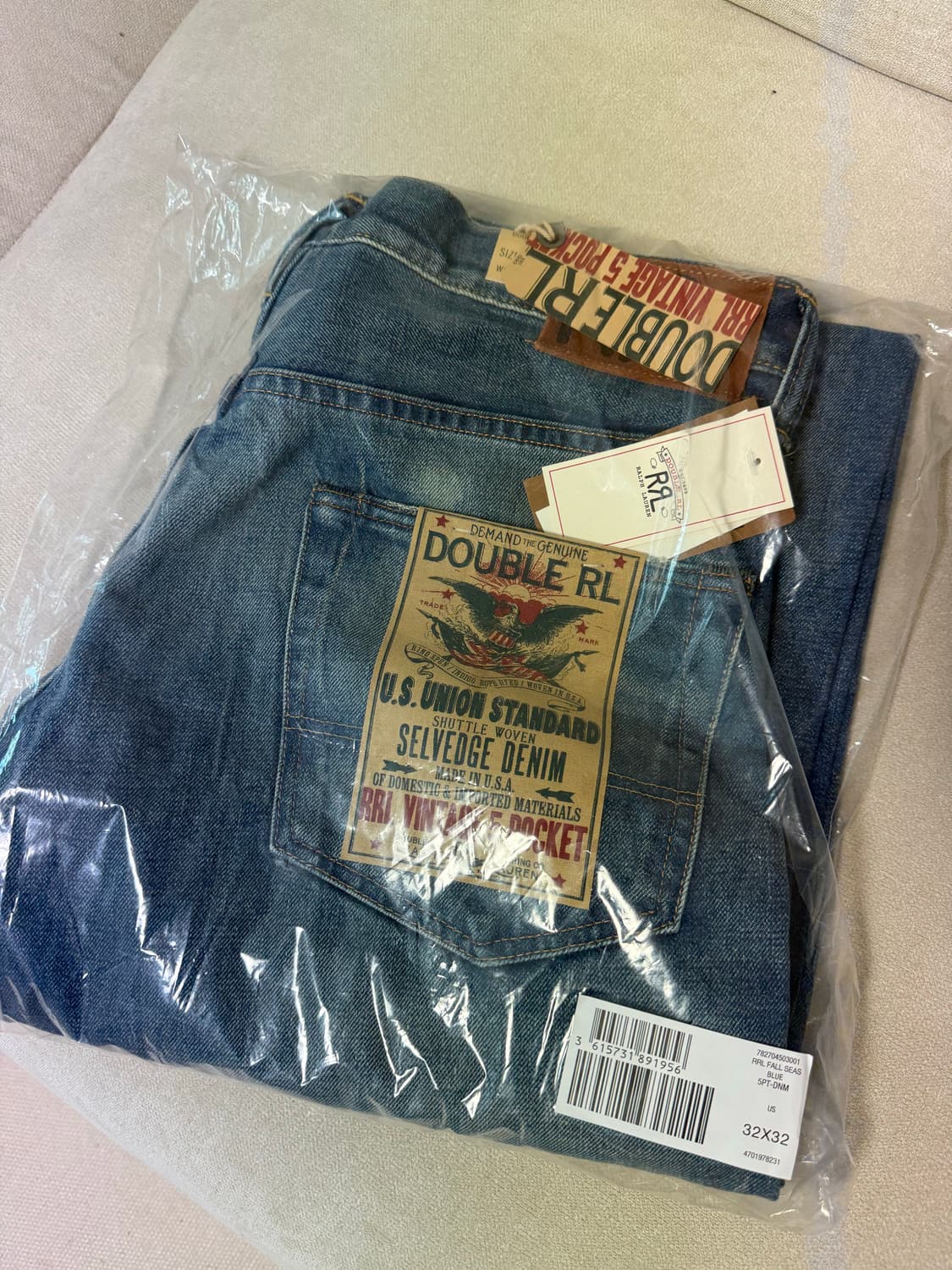 rrl 빈티지파이브포켓 그랜드폴스 32/32 빈파포 상품이미지2