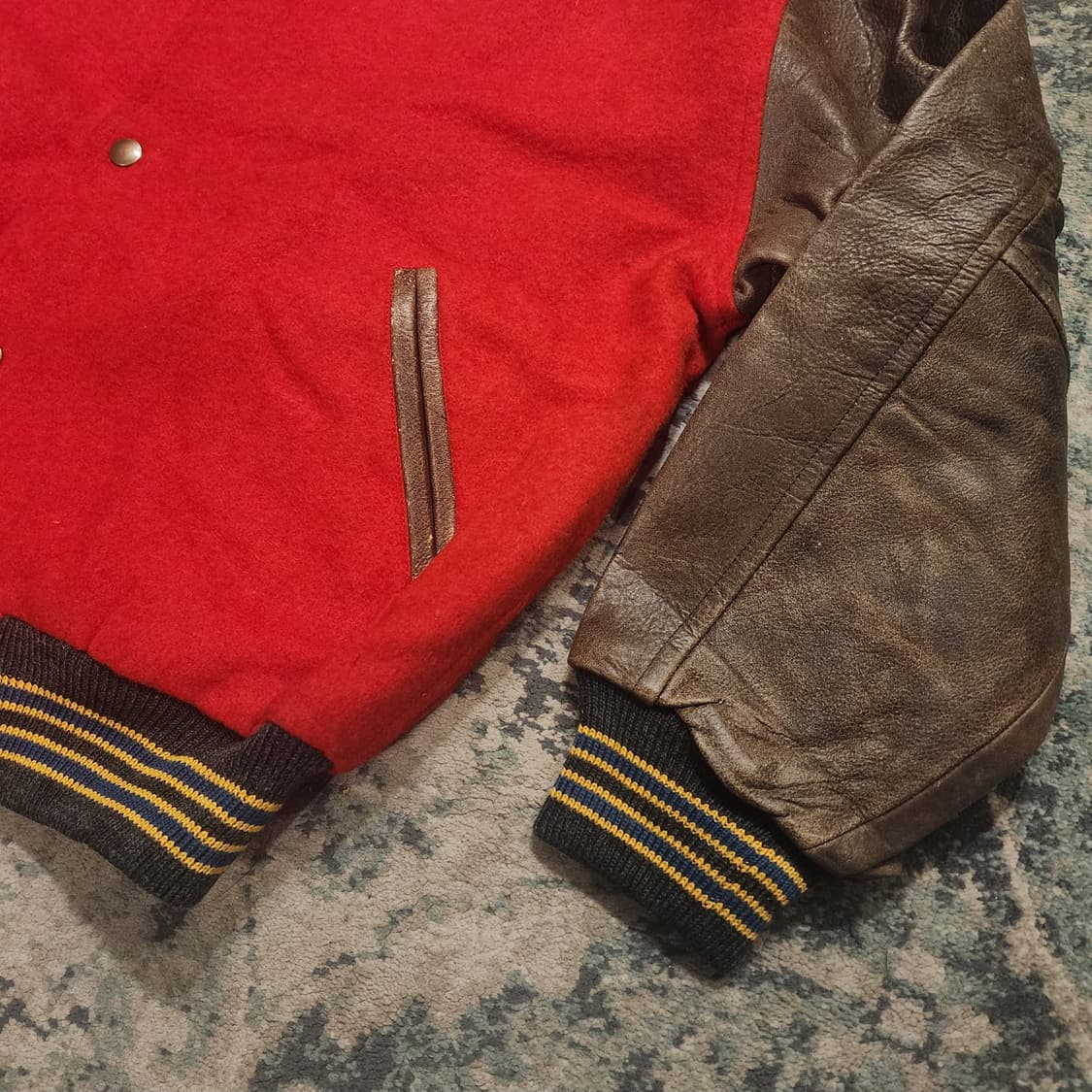 90s 오리지날 오닐 바시티자켓 상품이미지4