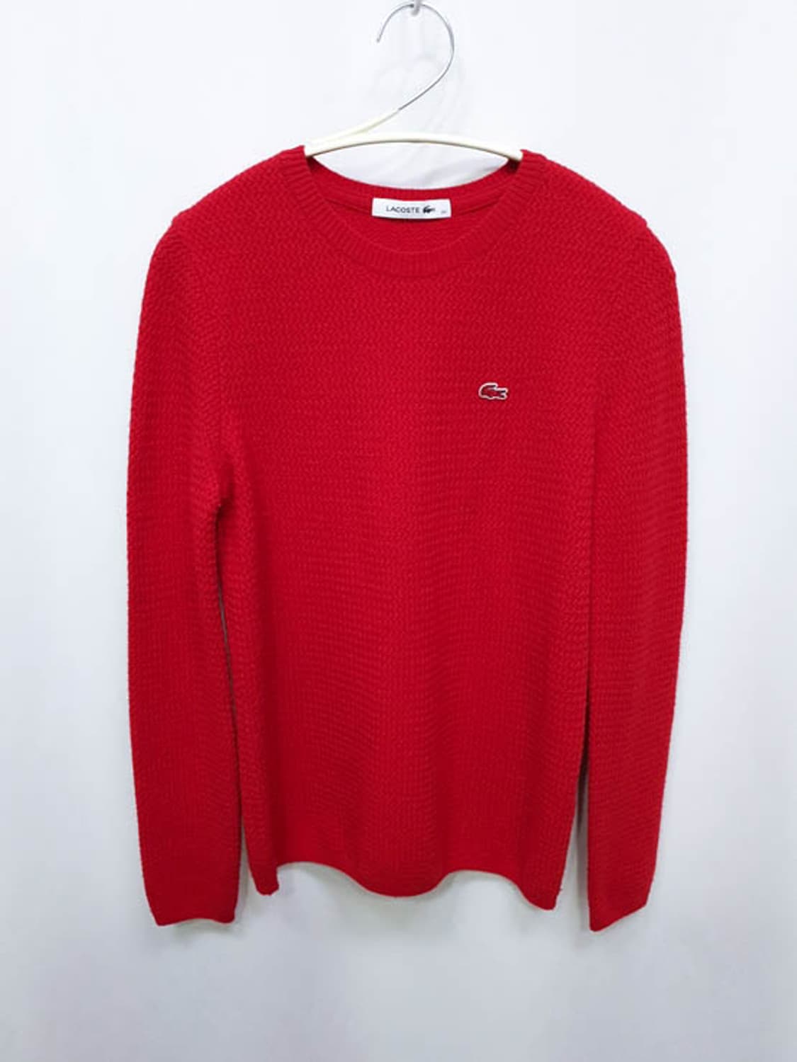 라코스테 여성 모100 니트 긴팔티 44-55 상품이미지1