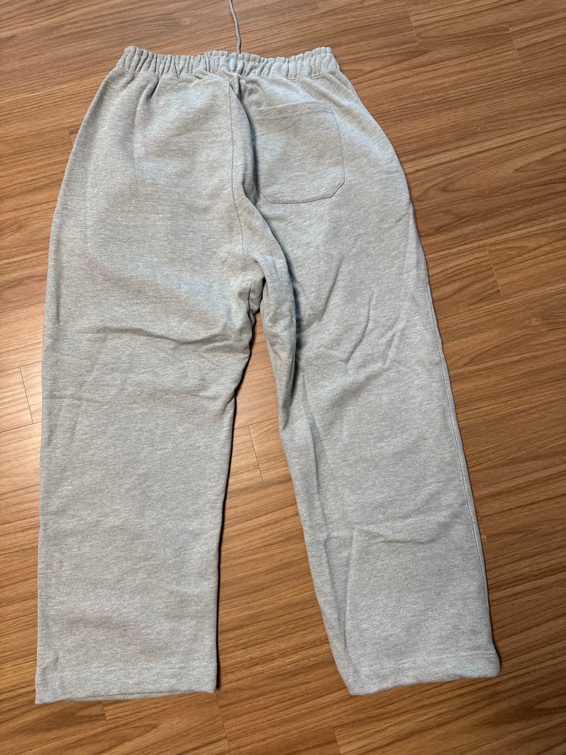 미착용 자라 zara 회색 츄리닝 팬츠 와이드핏 상품이미지5