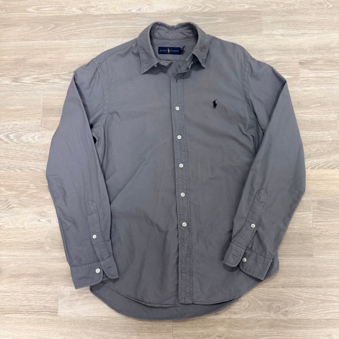 정품 폴로 셔츠 그레이 상품이미지1