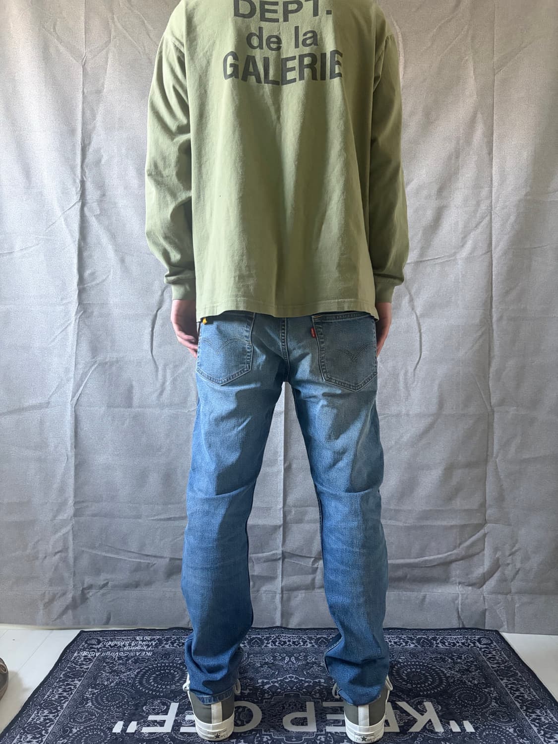 리바이스 502 레귤러 테이퍼드 데님 32/32 상품이미지2