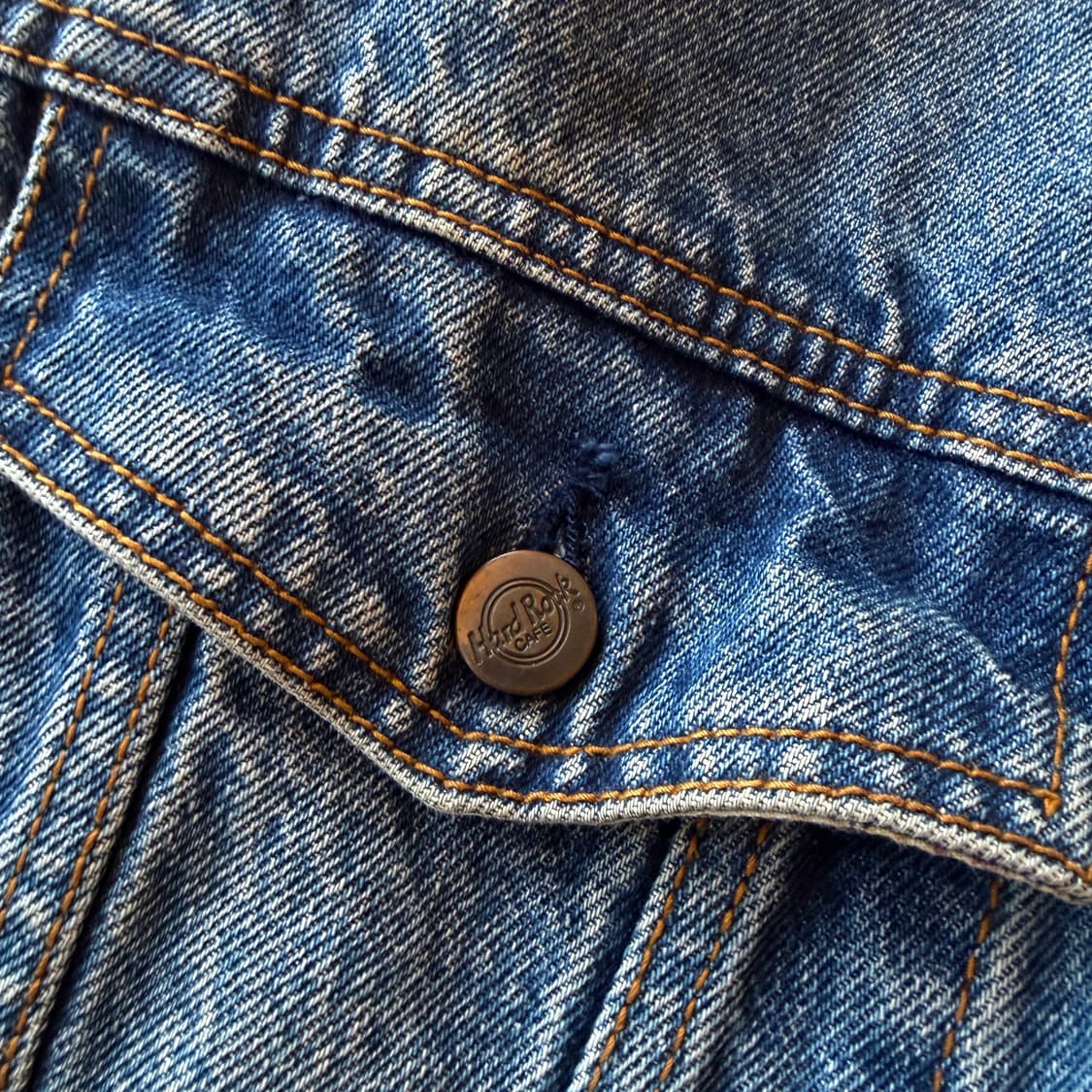 하드 락 카페 워싱턴 D.C 데님 트러커 자켓 상품이미지7