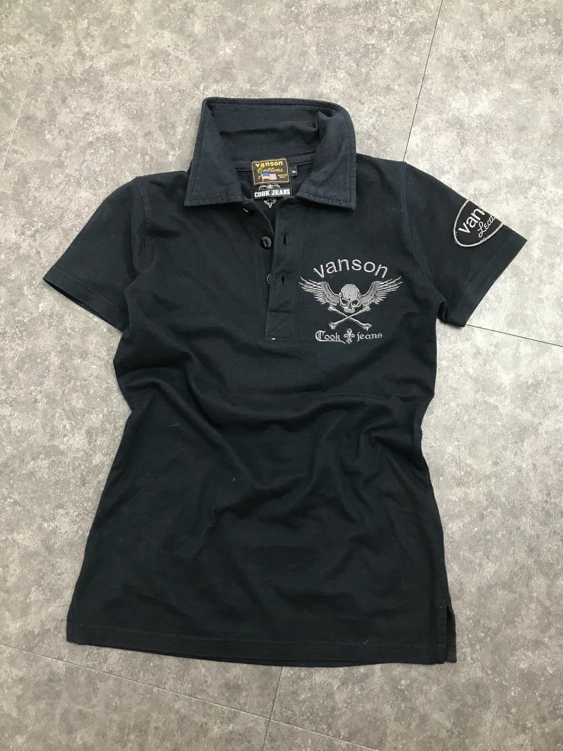 < Vanson X Cook Jeans Collaboration PK T 상품이미지10