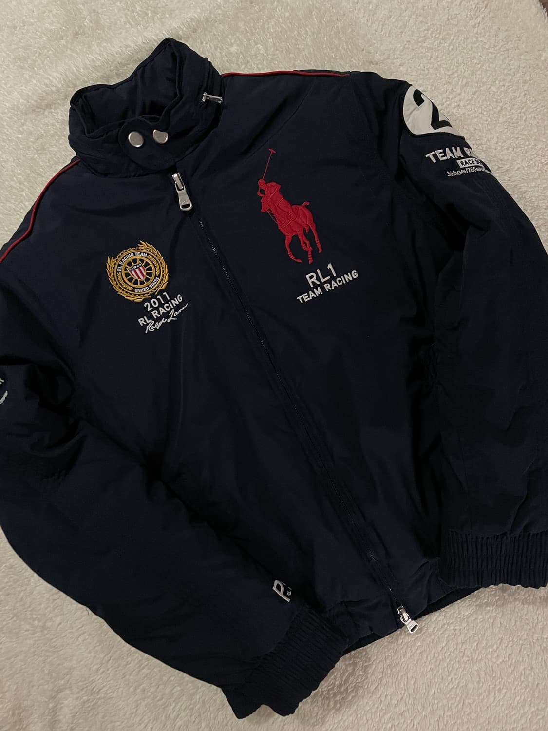 폴로 랄프로렌 레드 빅포니 레이싱 자켓 상품이미지3