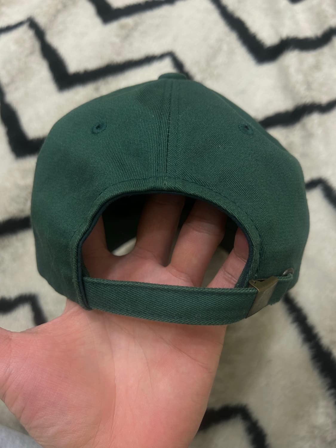 아웃스탠딩 로고 볼캡/그린 상품이미지3