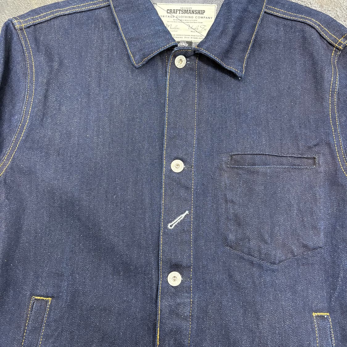 95)크래프트 데님 워크 자켓 상품이미지3