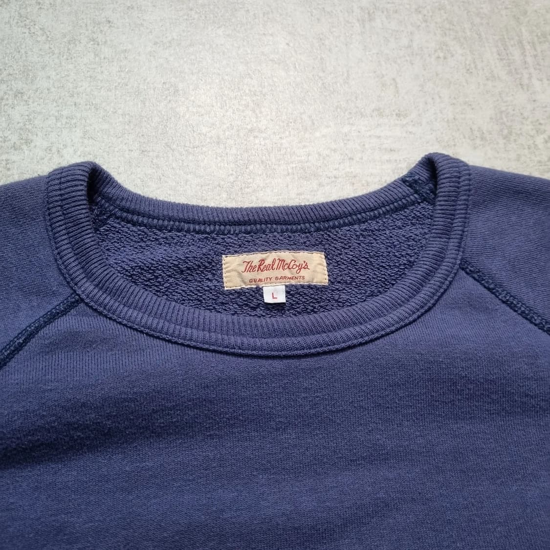 The Real McCoys USN 반팔 스웻셔츠 미사용품 상품이미지5