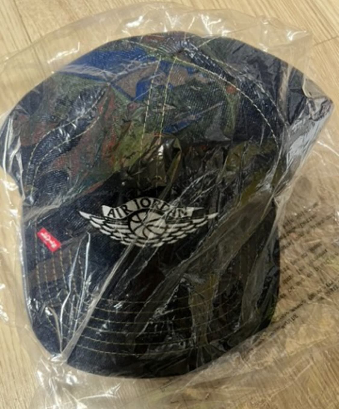 리바이스 x 조던 데님 캡. 새상품 상품이미지2