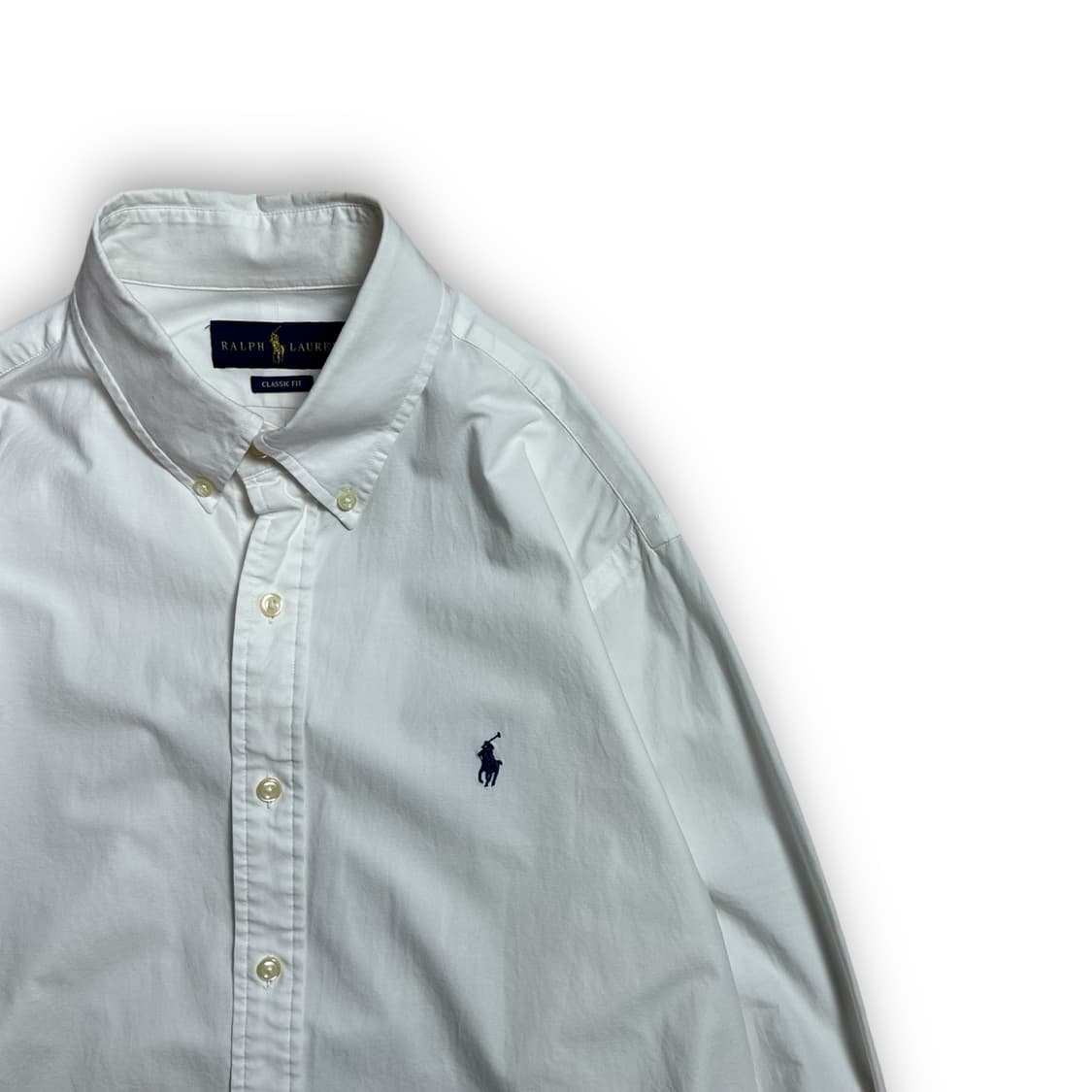 폴로 랄프로렌 포니 화이트 긴팔셔츠 상품이미지1