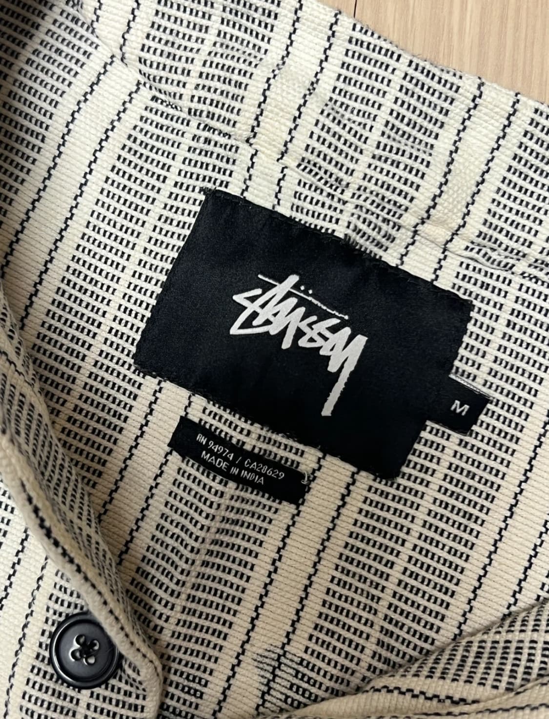 코쿤 착용 스투시 헨리넥 맨투맨 스웨터 아노락 티셔츠 m 코드쿤스트 상품이미지5