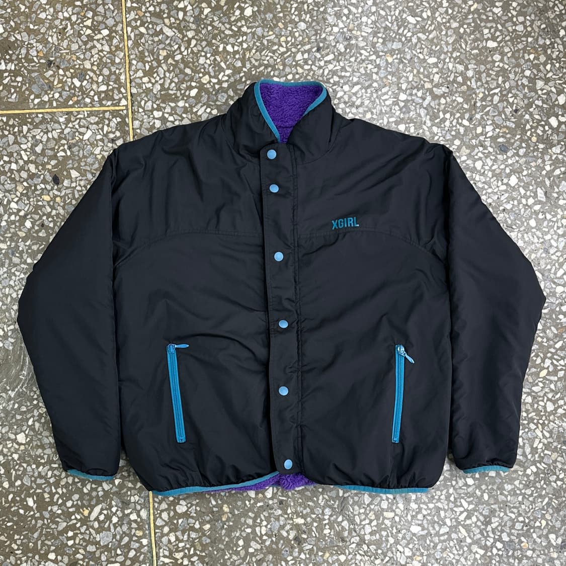 엑스걸 리버시블 글리세이드 후리스 자켓 F 상품이미지2