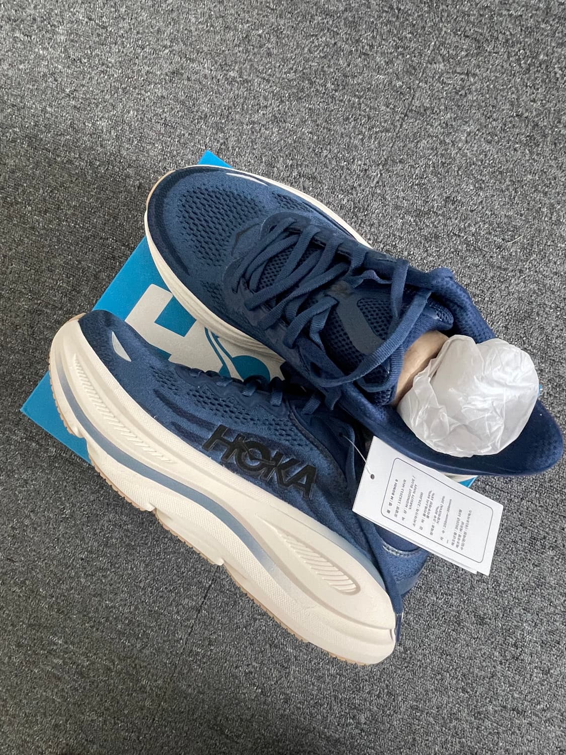 [265] 호카 본디 9 네이비  상품이미지3