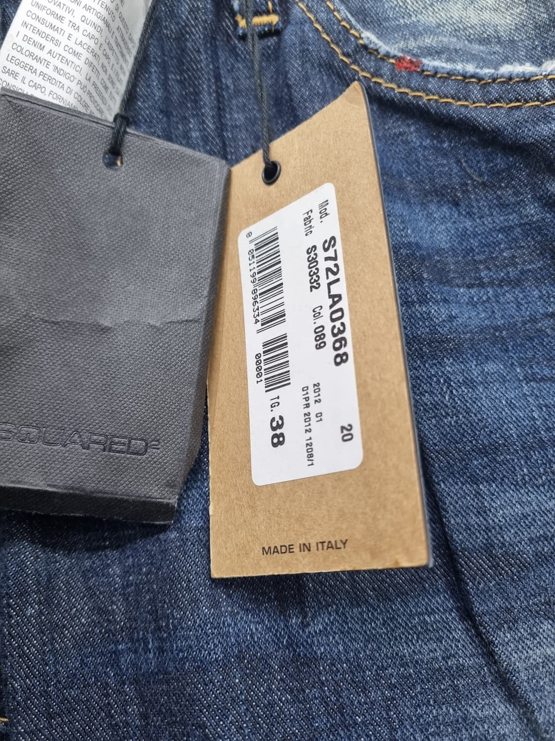 정품) 디스퀘어드2  중청 데님 팬츠  상품이미지7