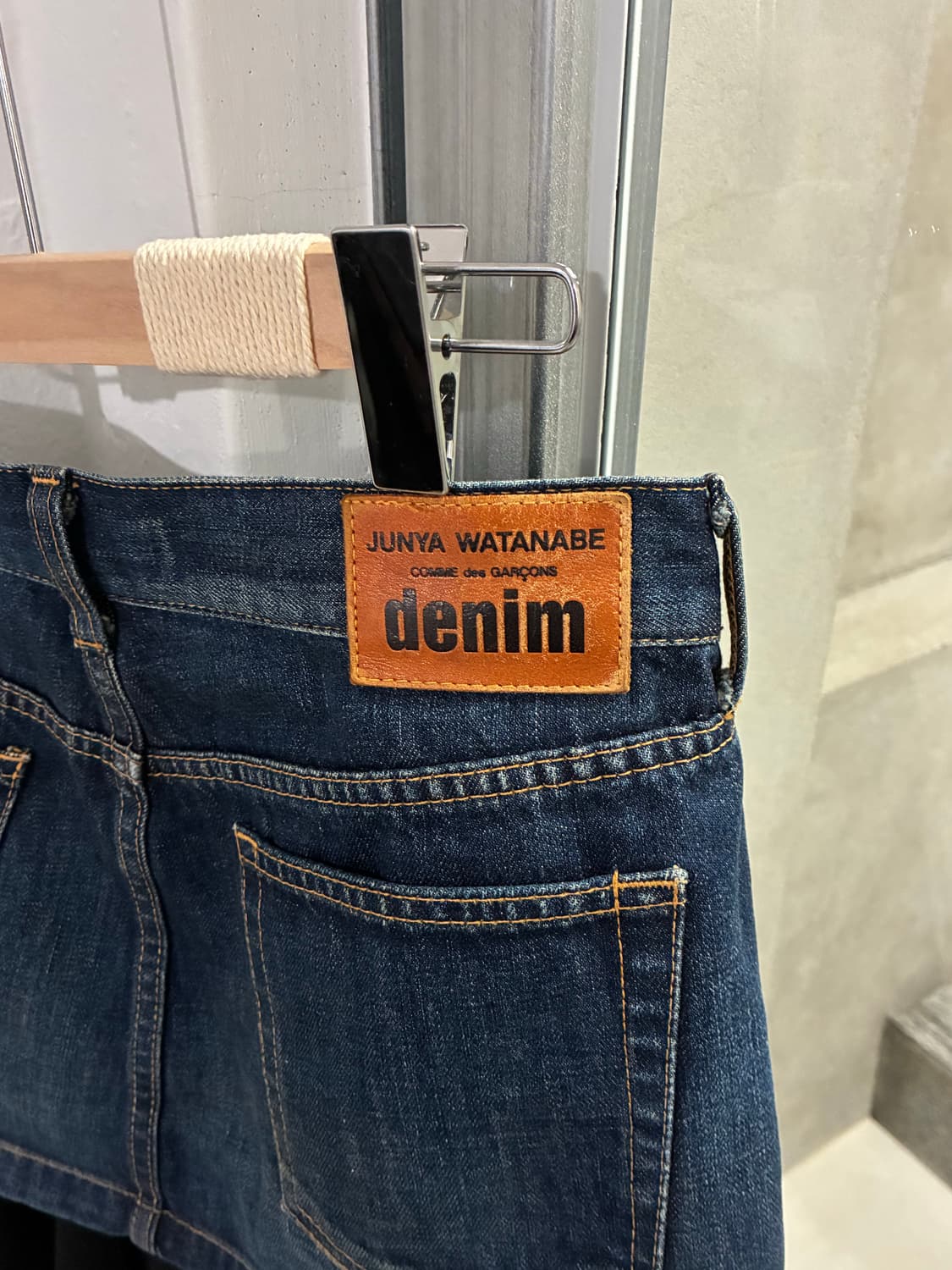 준야 와타나베 꼼데가르송 데님 스커트 상품이미지8