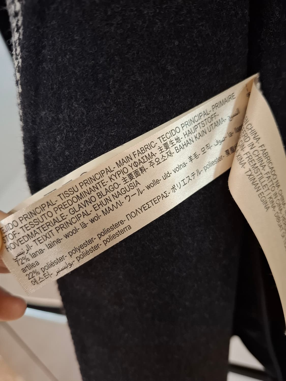 마시모뚜띠 34 체크 블레이저  상품이미지8