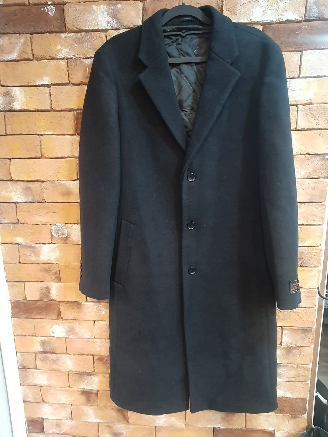 새상품)R ZIOZIA 남성 캐시미어 블렌드 코트 100 상품이미지1