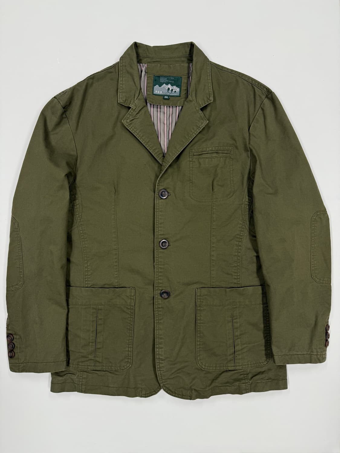 빈티지 카키 하프자켓 상품이미지1