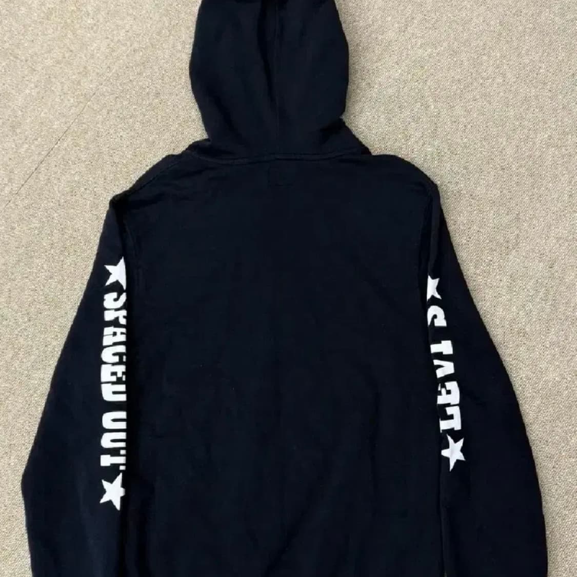 리바이스 스누피 콜라보레이션 정핏 블랙 후드티 (s) 상품이미지3