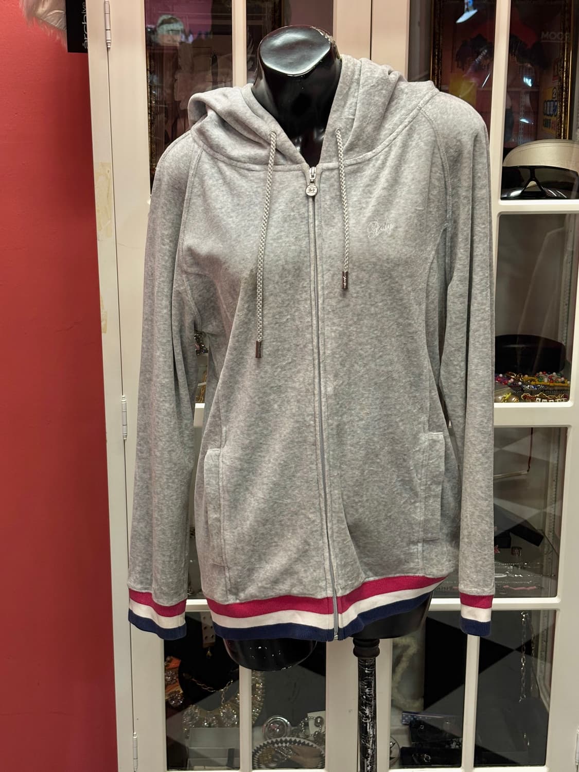 Rady hooded zip-up 레디 스트라이프 디테일 후드집업 상품이미지1