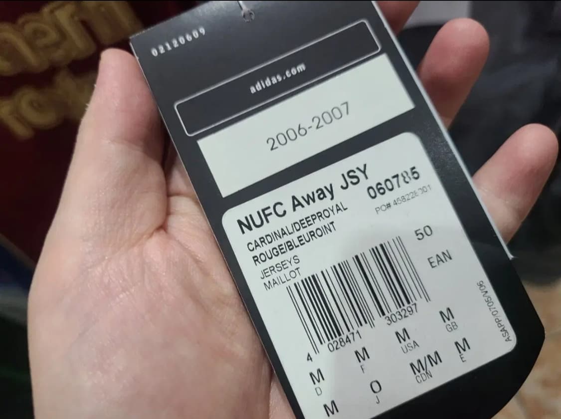 아디다스 06 07 뉴캐슬 유나이티드 올드레플 축구져지 상품이미지8