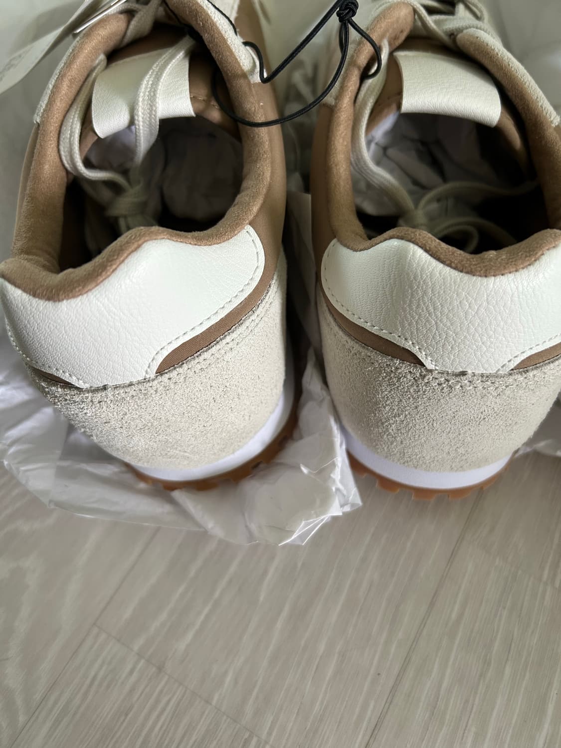 유니클로 콤비네이션 스니커즈 베이지 275 상품이미지3