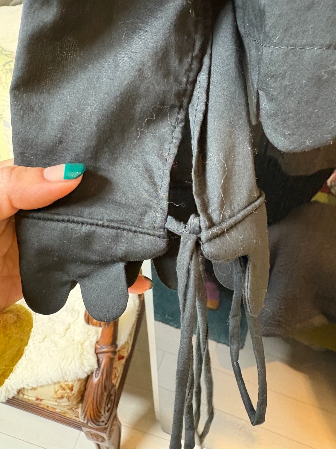 Horror vacui 호러 바쿠이 프릴 블라우스 상품이미지5