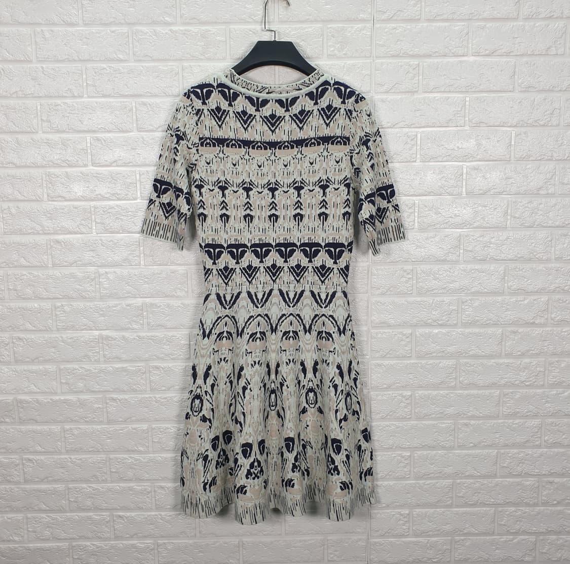 [85]플라스틱아일랜드 패턴 니트 원피스(새상품) 상품이미지2