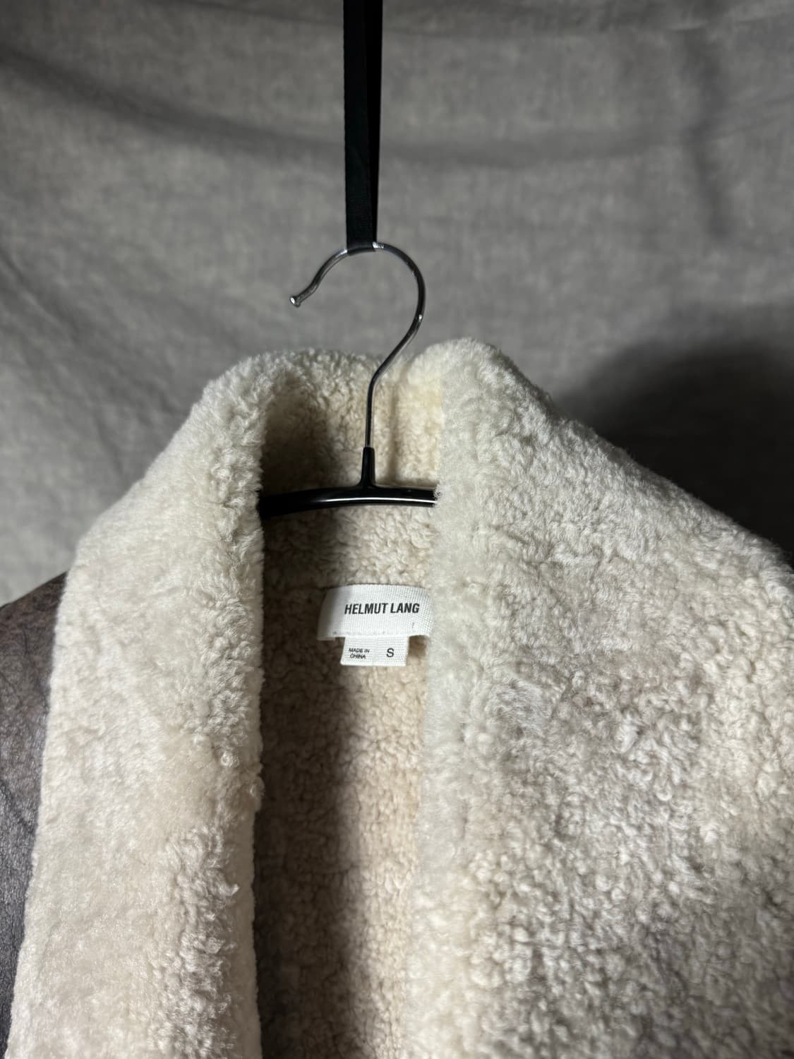 Helmut Lang Shearling Mustang Vest 상품이미지5