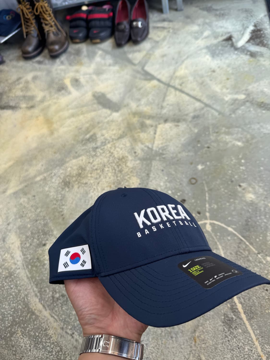 나이키 코리아 패치 팀코리아 베스킷볼 모자 볼캡 러거시 일괄 상품이미지10