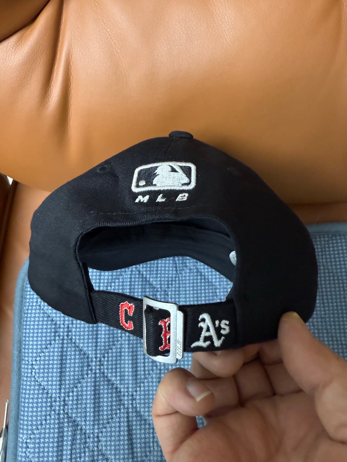 MLB 리그 로고 언스트럭쳐 볼캡 상품이미지6