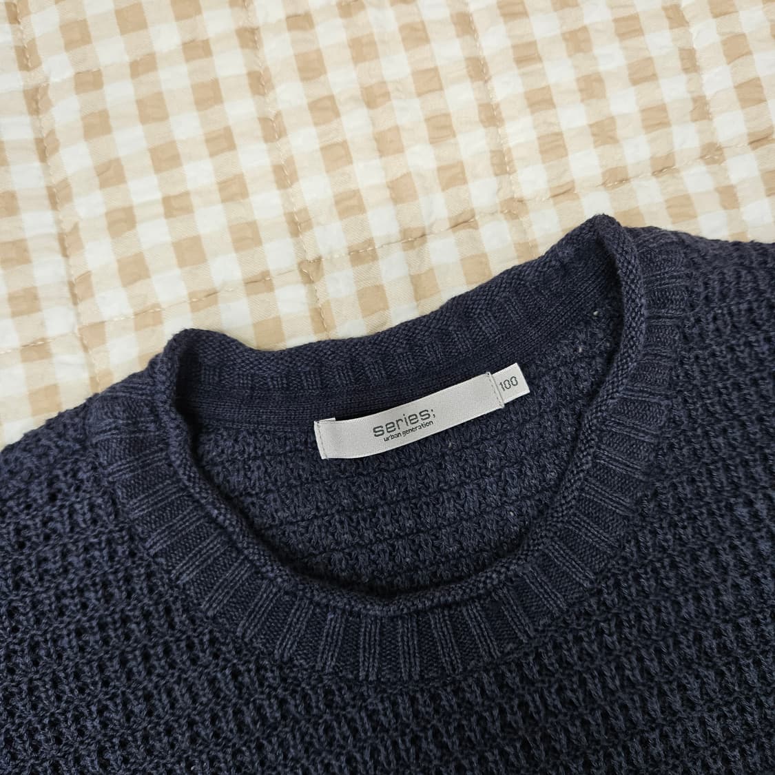 시리즈 루즈핏 면니트 남자100 상품이미지2