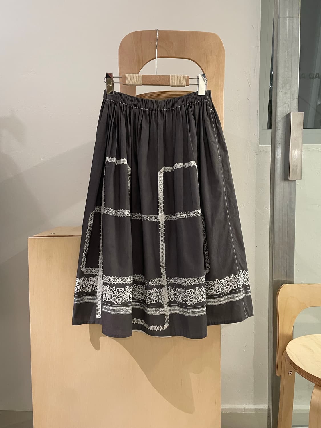 꼼데가르송 트리콧 스커트 상품이미지1