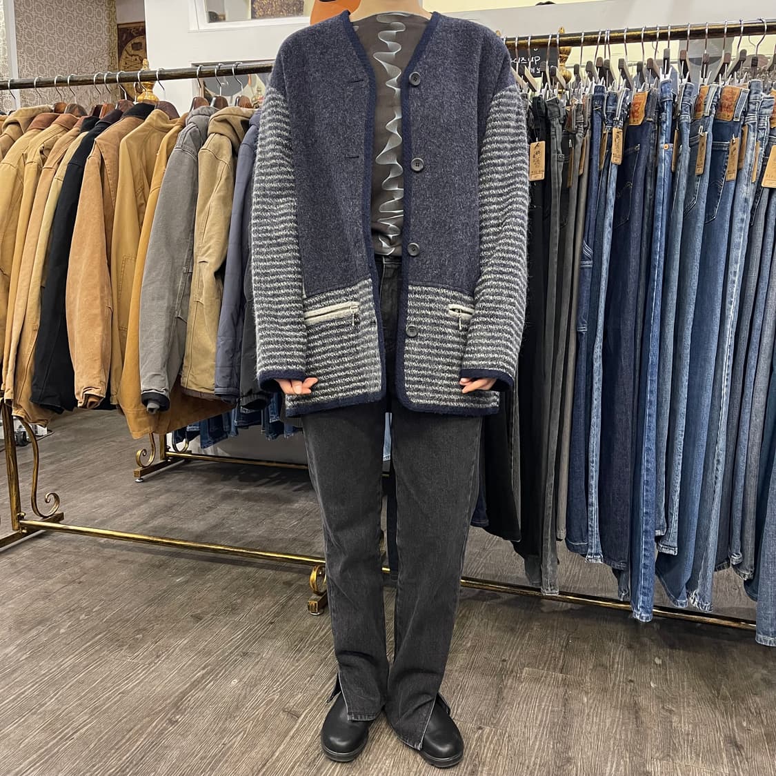 USA vintage cardigan 상품이미지1