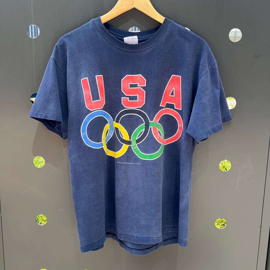 90s 빈티지 USA Hanes Olympic single stitch 상품이미지1