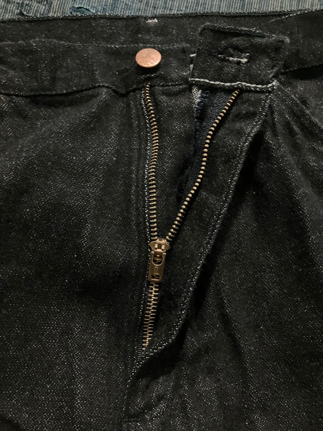 데드스탁 90s USA 빈티지 랭글러 13MWZPB 블랙 데님 팬츠 상품이미지8