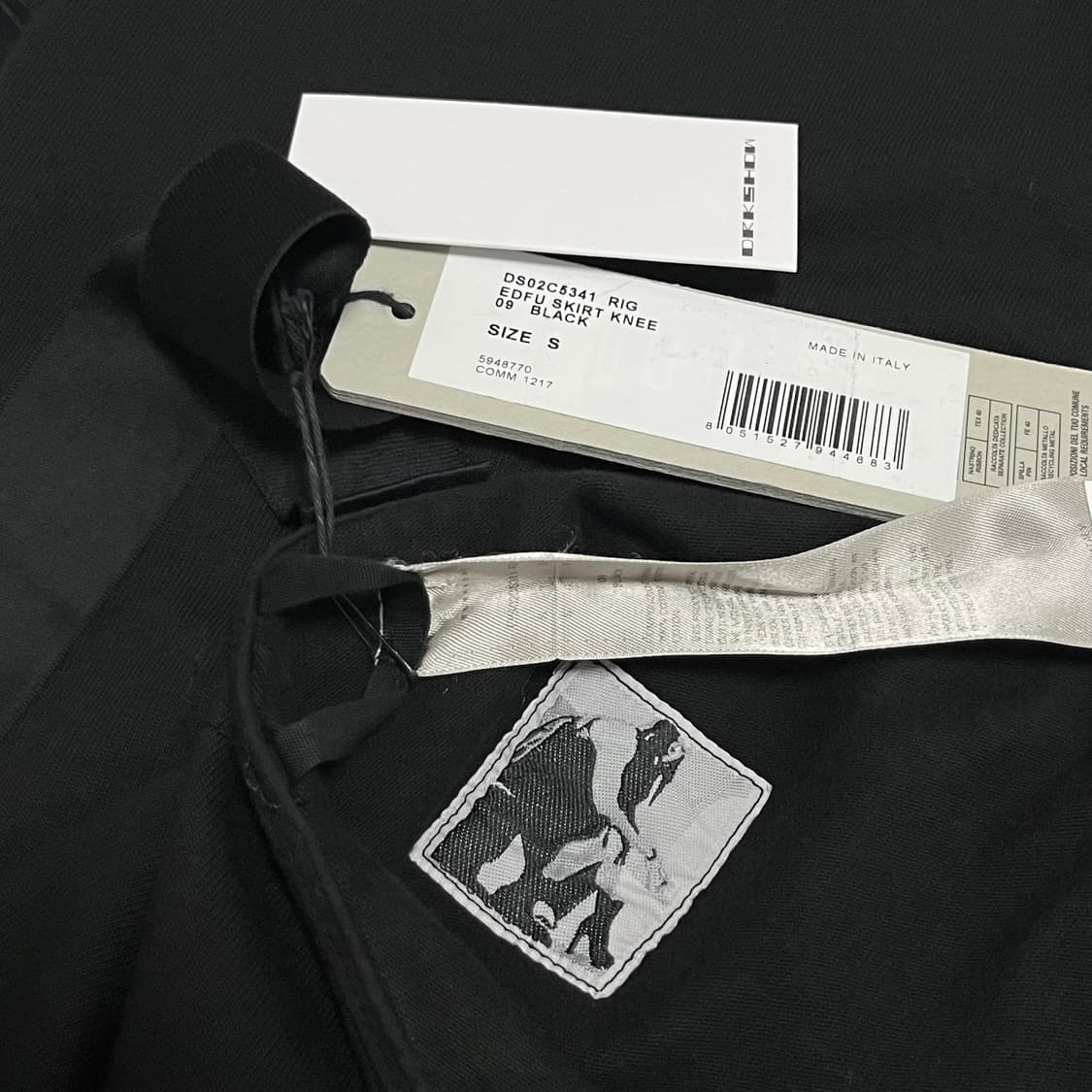 [S]릭오웬스 다크쉐도우 Edfu 미디 스커트 상품이미지4