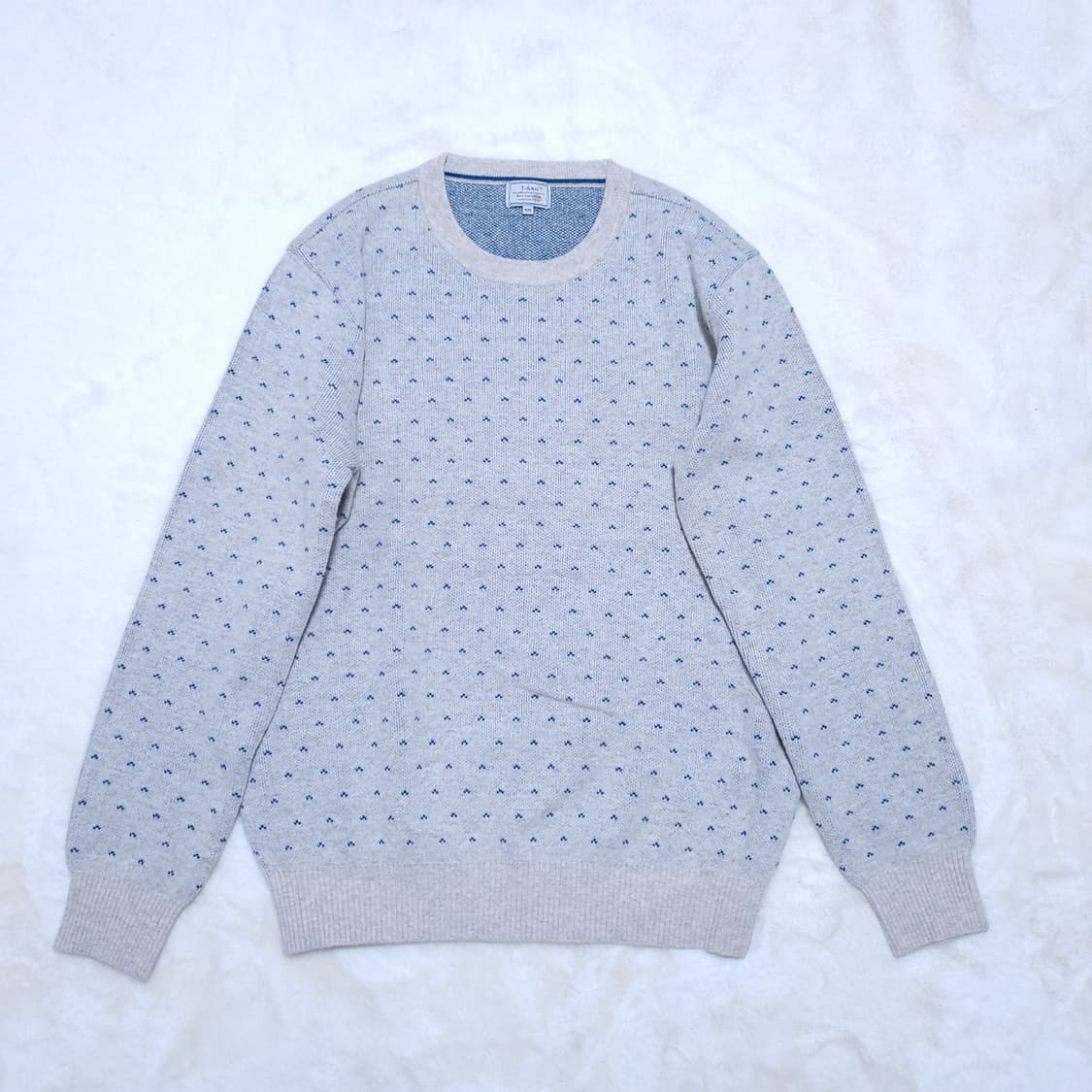 제이하스 남성 니트긴팔 105 0313 뽀샤샤 상품이미지1