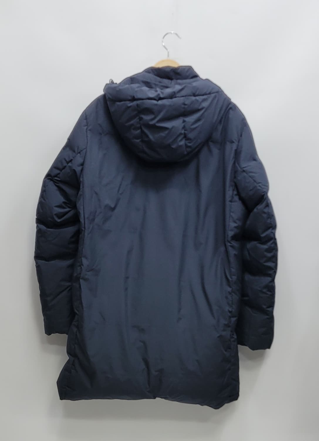 유니클로 다운 후드 파카 롱 패딩 / 남 L 네이비
 상품이미지2