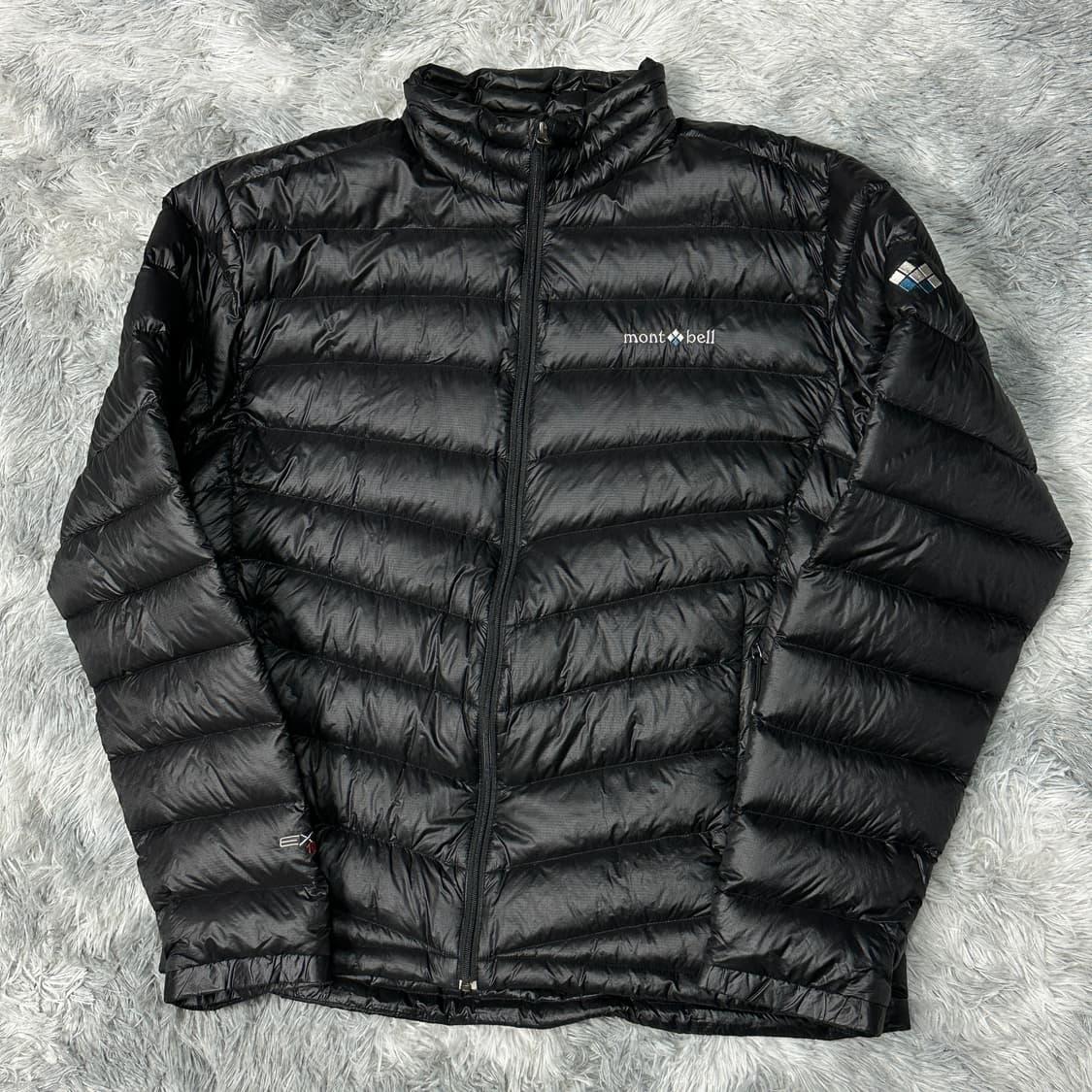 몽벨 ex1000 경량패딩 블랙 XL 상품이미지1