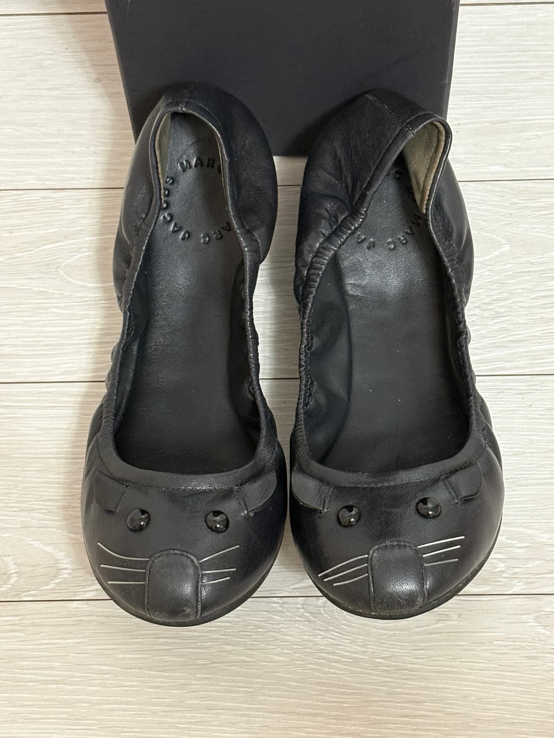 마크제이콥스 쥐돌이 발레 플랫 37반 블랙 상품이미지1