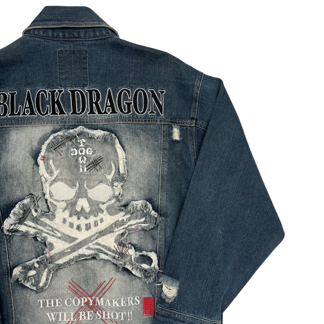 도그타운 블랙 드래곤 그런지 데님 자켓 XL 상품이미지2
